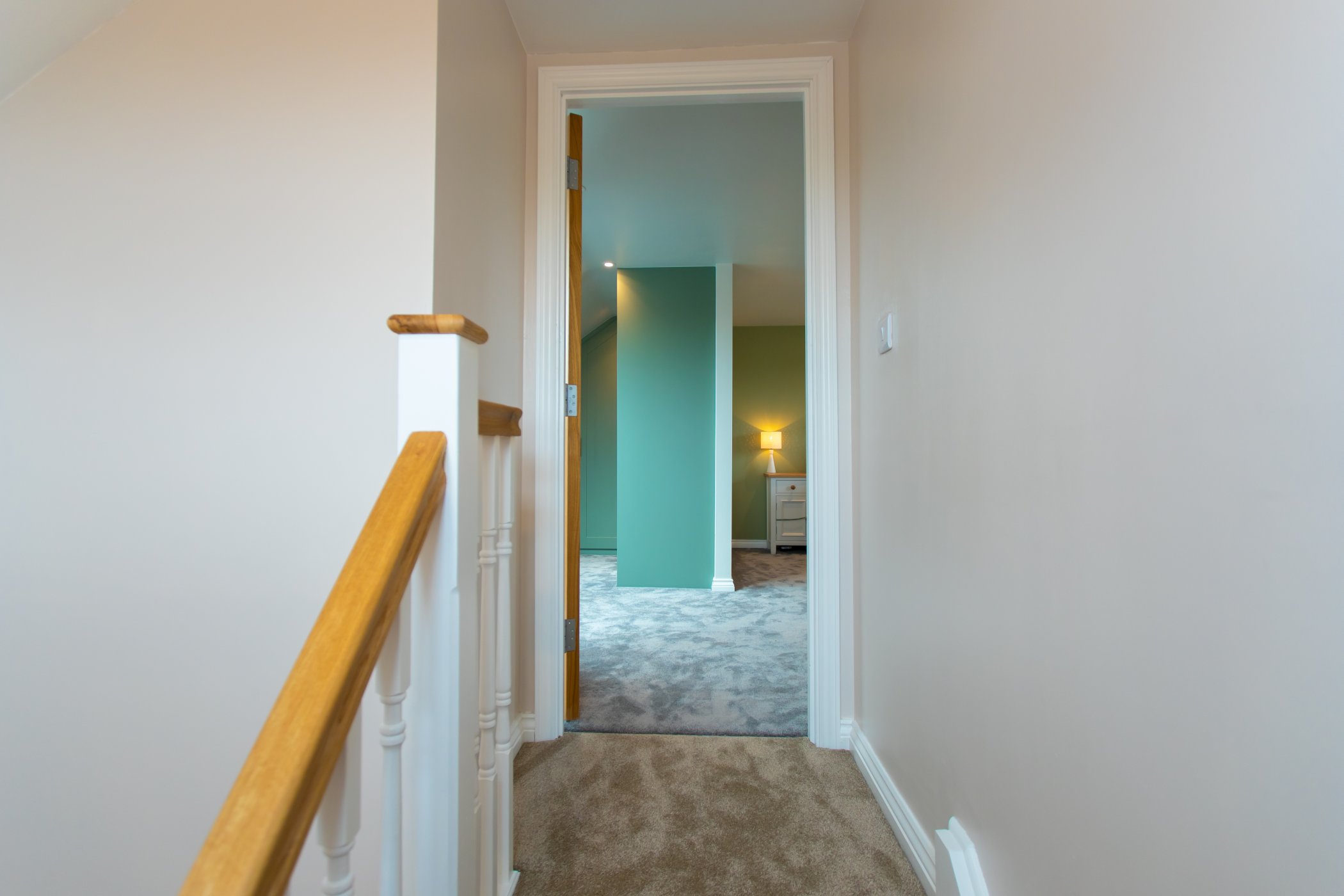 doorway to bedroom