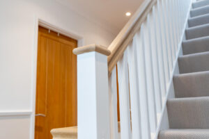 oak handrail